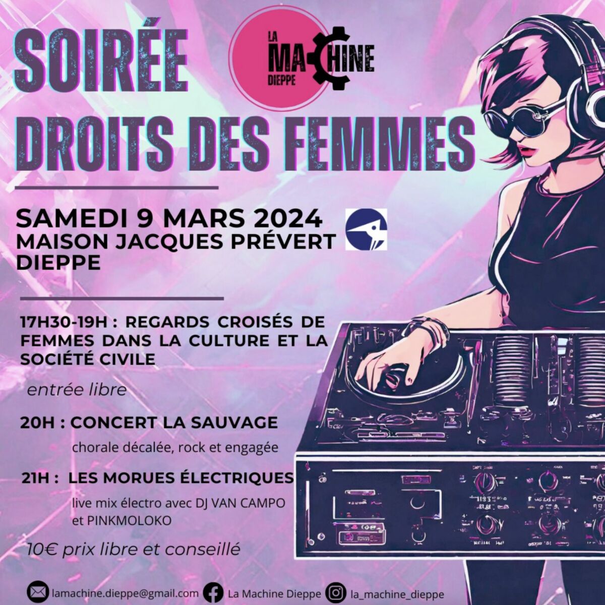 SOIRÉE DROITS DES FEMMES